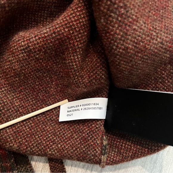 Double RL RRL Fringe Plaid Wool Skirt, Sz 4 - Picture 12 of 16